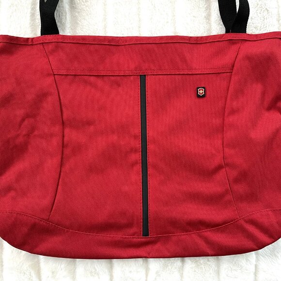 Victorinox Canvas Tote Bag (Red/Black) - Picture 6 of 6